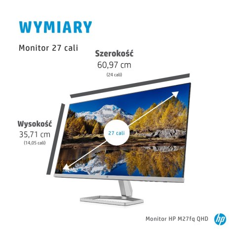 MONITOR HP LED, IPS 27" M27fq (2H4B5E9) MONITOR HP LED, IPS 27" M27fq (2H4B5E9)