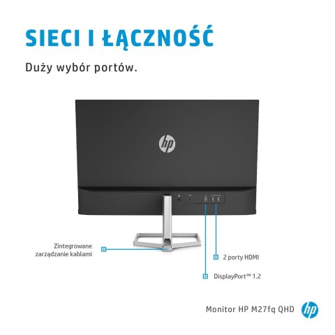 MONITOR HP LED, IPS 27" M27fq (2H4B5E9) MONITOR HP LED, IPS 27" M27fq (2H4B5E9)
