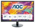 Monitor AOC M2470SWH (23,6"; MVA; FullHD 1920x1080; HDMI, VGA; kolor czarny)