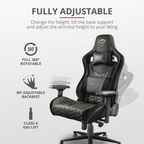 Fotel gamingowy TRUST GXT712 RESTO PRO CHAIR Fotel gamingowy TRUST GXT712 RESTO PRO CHAIR