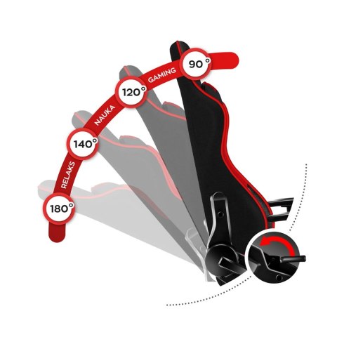 Fotel gamingowy dla dziecka HZ-Ranger 6.0 Red Mesh Fotel gamingowy dla dziecka HZ-Ranger 6.0 Red Mesh