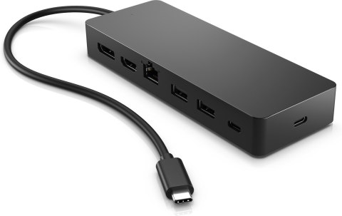 Stacja dokująca HP USB-C Universal Multiport Hub czarna 50H98AA Stacja dokująca HP USB-C Universal Multiport Hub czarna 50H98AA
