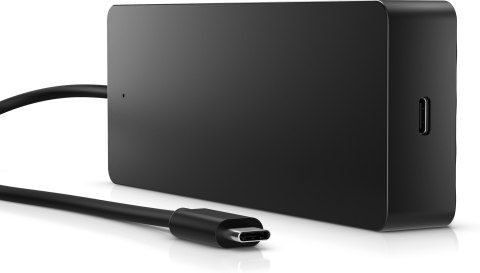 Stacja dokująca HP USB-C Universal Multiport Hub czarna 50H98AA Stacja dokująca HP USB-C Universal Multiport Hub czarna 50H98AA
