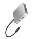 Stacja dokująca j5create 4K60 4K60 Elite USB-C PD Multi-Port Adapter 1x4K HDMI/2xUSB 3.1/1xUSB-C/1xRJ45 Gigabit; kolor srebrny J