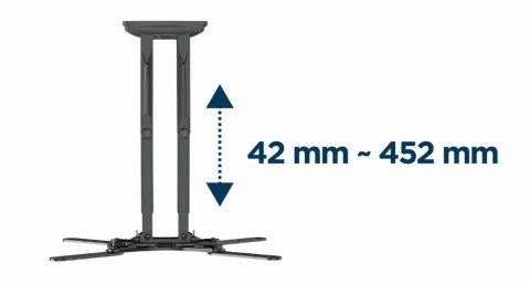 GEMIRD UCHWYT ŚCIENNY REGULOWANY LCD 32"-60" VESA MAX 400 X 400MM, DO 36KG GEMIRD UCHWYT ŚCIENNY REGULOWANY LCD 32"-60" VESA MAX 400 X 400MM, DO 36KG