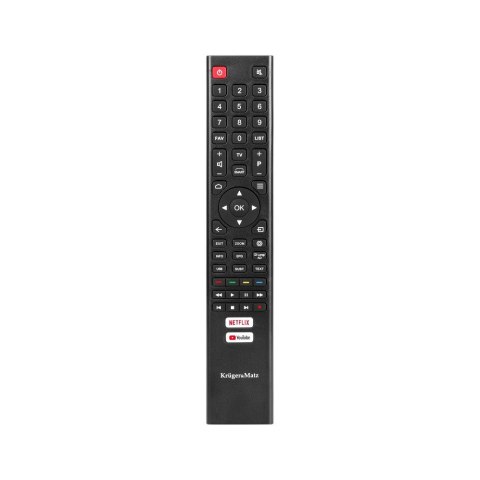 KRUGER & MATZ TELEWIZOR LED 32" HD DVB-T2/S2 H.265 HEVC KRUGER & MATZ TELEWIZOR LED 32" HD DVB-T2/S2 H.265 HEVC