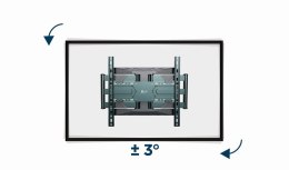 GEMBIRD REGULOWANY UCHWYT ŚCIENNY LCD 40