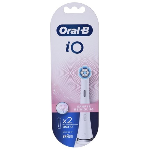 Końcówki do szczoteczki Oral-B iO Sanfte 2 szt Końcówki do szczoteczki Oral-B iO Sanfte 2 szt