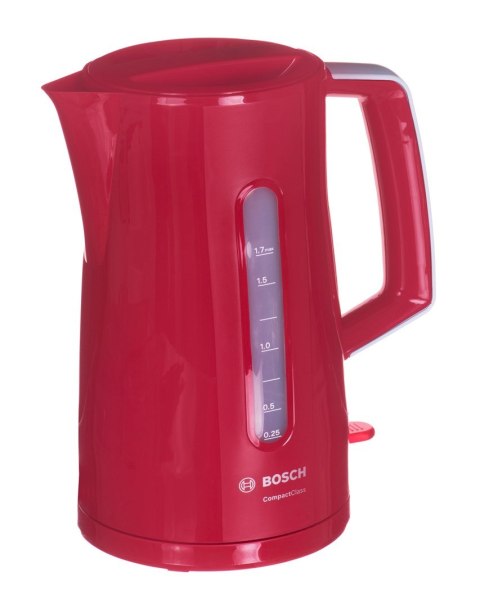 Czajnik elektryczny BOSCH TWK 3A014 (2400W 1.7l; kolor czerwony) Czajnik elektryczny BOSCH TWK 3A014 (2400W 1.7l; kolor czerwony)