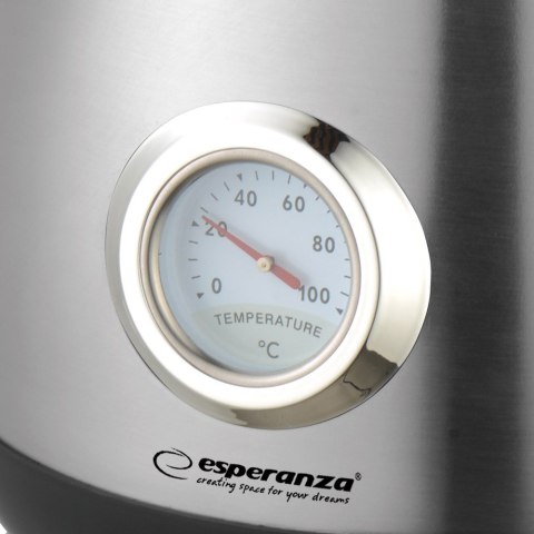 ESPERANZA CZAJNIK ELEKTRYCZNY THAMES 1.7 L SREBRNY MATOWY EKK029 ESPERANZA CZAJNIK ELEKTRYCZNY THAMES 1.7 L SREBRNY MATOWY EKK029