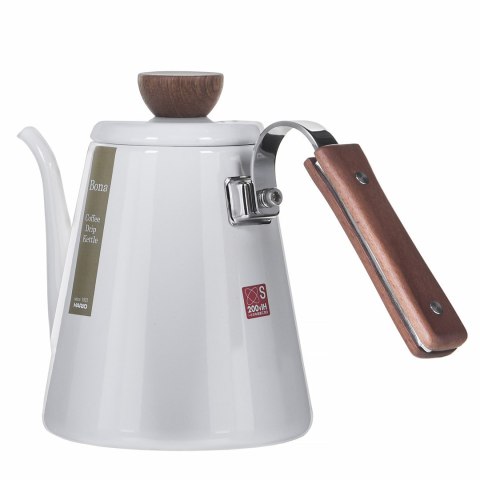 Czajnik HARIO Bona BDK-80-W (0,8l ; kolor kremowy) Czajnik HARIO Bona BDK-80-W (0,8l ; kolor kremowy)