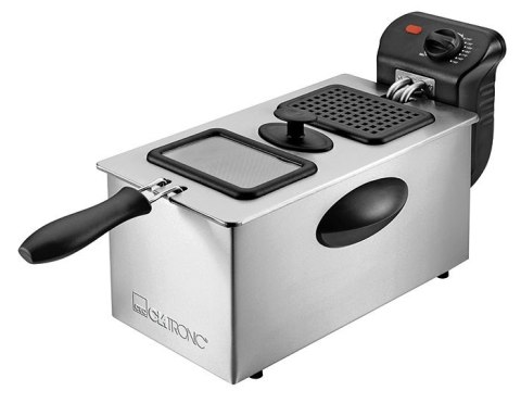 Frytownica Clatronic FR 3587 (3 l; 2000W; kolor srebrny) Frytownica Clatronic FR 3587 (3 l; 2000W; kolor srebrny)