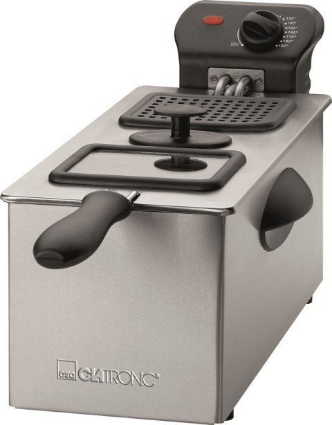 Frytownica Clatronic FR 3587 (3 l; 2000W; kolor srebrny) Frytownica Clatronic FR 3587 (3 l; 2000W; kolor srebrny)