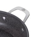 Patelnia BALLARINI Salina Granitium głęboka z 2 uchwytami granitowa 28 cm 75002-810-0