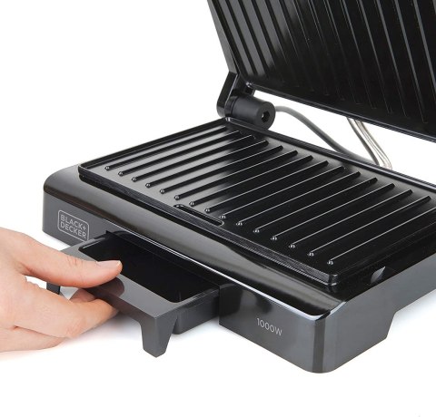Grill elektryczny Black+Decker BXGR1000E (1000W) Grill elektryczny Black+Decker BXGR1000E (1000W)