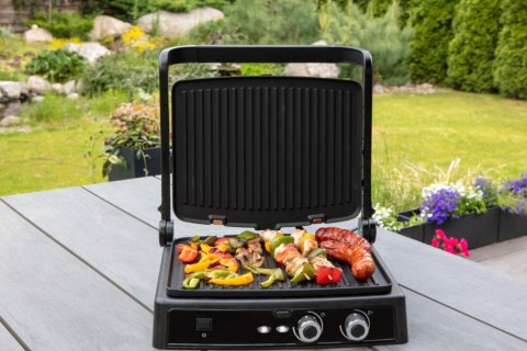 Grill elektryczny MPM MGR-12 czarny Grill elektryczny MPM MGR-12 czarny