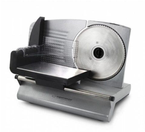 Krajalnica elektryczna Esperanza Mortadella EKM018K (150W; kolor srebrny) Krajalnica elektryczna Esperanza Mortadella EKM018K (150W; kolor srebrny)