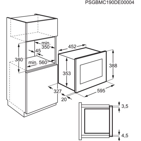Kuchenka mikrofalowa Electrolux LMS2203EMX (700W; kolor czarny) Kuchenka mikrofalowa Electrolux LMS2203EMX (700W; kolor czarny)