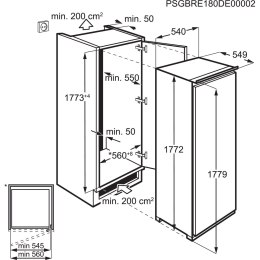 Chłodziarka ELECTROLUX LRB3DE18S