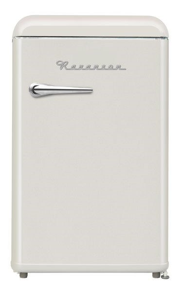 Lodówka Retro Ravanson LKK-120RC (545mm x 895mm x 585 mm; 106 l; Klasa A++; kremowy)
