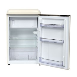 Lodówka Retro Ravanson LKK-120RC (545mm x 895mm x 585 mm; 106 l; Klasa A++; kremowy)