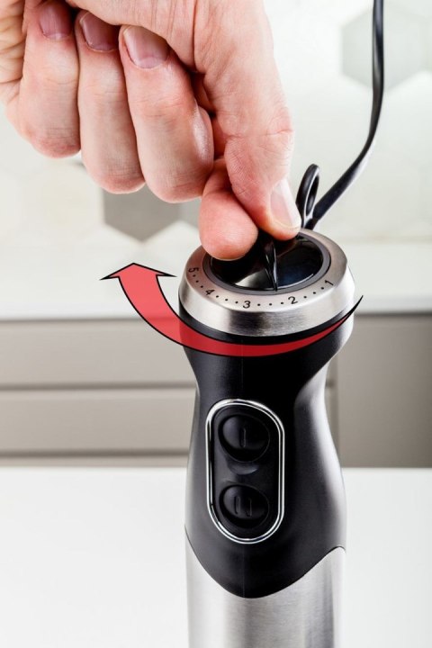 Blender 5w1 ELDOM Swif BL200 (1000W; kolor czarny) Blender 5w1 ELDOM Swif BL200 (1000W; kolor czarny)