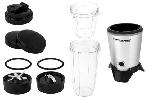 Blender sportowy Esperanza MASTER EKM028 (1000W; kolor czarno-srebrny) Blender sportowy Esperanza MASTER EKM028 (1000W; kolor czarno-srebrny)