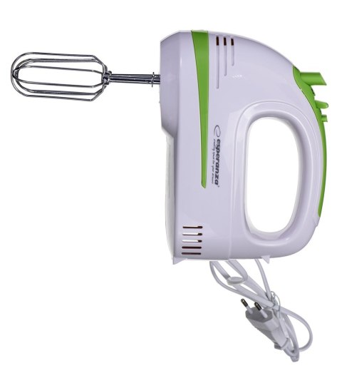 Mikser ręczny Esperanza Apple Pie EKM011 (400W; kolor biały) Mikser ręczny Esperanza Apple Pie EKM011 (400W; kolor biały)