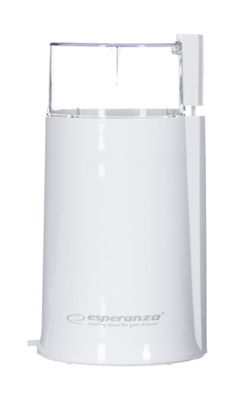 Młynek do kawy Esperanza Espresso EKC001W (160W; udarowy; kolor biały) Młynek do kawy Esperanza Espresso EKC001W (160W; udarowy; kolor biały)