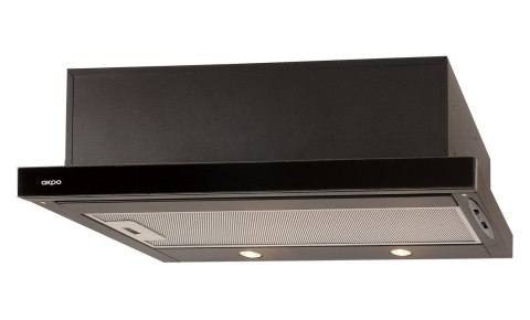 Okap podszafkowy teleskopowy AKPO WK-7 LIGHT ECO GLASS 60 CZARNY (600mm; kolor czarny, front czarne szkło) Okap podszafkowy teleskopowy AKPO WK-7 LIGHT ECO GLASS 60 CZARNY (600mm; kolor czarny, front czarne szkło)