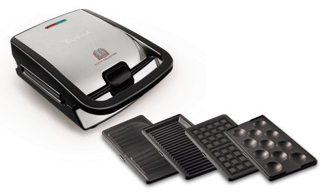 Opiekacz Tefal SW854D (700W; kolor inox) (WYPRZEDAŻ)