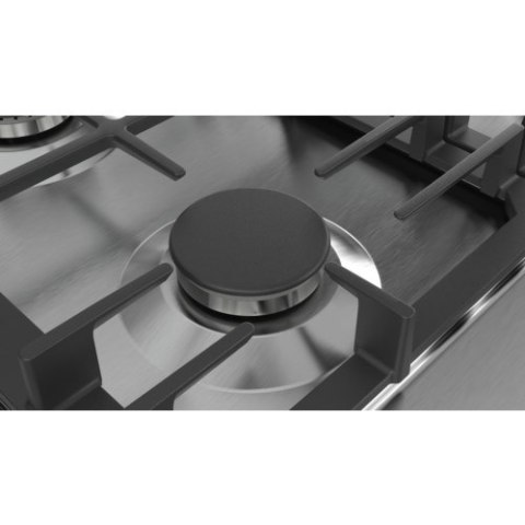 Płyta gazowa BOSCH PCP6A5B90 (4 pola grzejne; kolor srebrny) Płyta gazowa BOSCH PCP6A5B90 (4 pola grzejne; kolor srebrny)