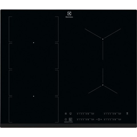 Płyta indukcyjna Electrolux EIV654 (4 pola grzejne; kolor czarny)