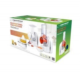 Robot kuchenny do krojenia warzyw Esperanza PANZANELLA EKM027 (150W) Robot kuchenny do krojenia warzyw Esperanza PANZANELLA EKM027 (150W)