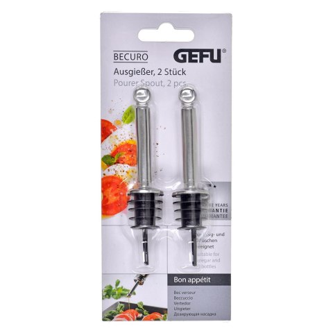 Zestaw 2 wylewek do butelek GEFU BECURO G-12480 Zestaw 2 wylewek do butelek GEFU BECURO G-12480