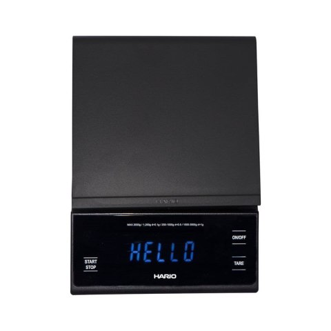 Hario - Drip Scale Wide Black - Waga Hario - Drip Scale Wide Black - Waga