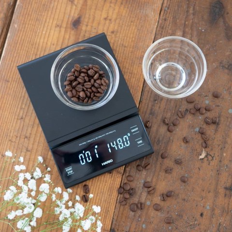 Hario - Drip Scale Wide Black - Waga Hario - Drip Scale Wide Black - Waga
