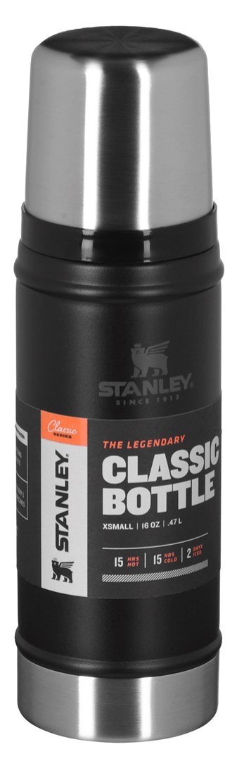 Stanley termos LEGENDARY CLASSIC - MATTE BLACK 0,47L Stanley termos LEGENDARY CLASSIC - MATTE BLACK 0,47L