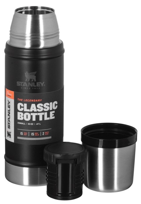 Stanley termos LEGENDARY CLASSIC - MATTE BLACK 0,47L Stanley termos LEGENDARY CLASSIC - MATTE BLACK 0,47L