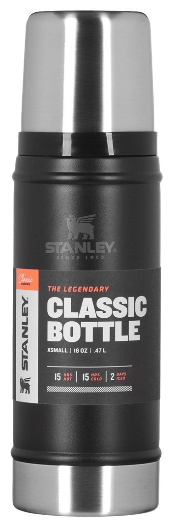 Stanley termos LEGENDARY CLASSIC - MATTE BLACK 0,47L Stanley termos LEGENDARY CLASSIC - MATTE BLACK 0,47L
