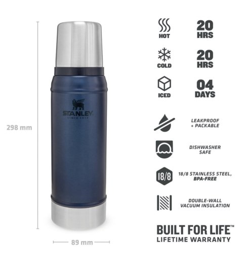 Stanley termos LEGENDARY CLASSIC - NIGHTFALL 0,75L Stanley termos LEGENDARY CLASSIC - NIGHTFALL 0,75L