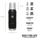 Stanley termos THE ARTISAN 1 l - BLACK MOON