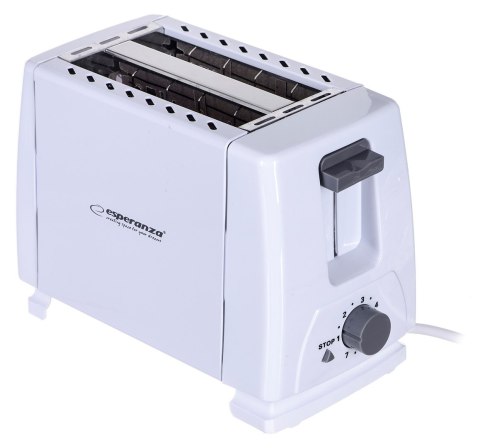 Toster Esperanza Caprese EKT001 (600W; kolor biały) Toster Esperanza Caprese EKT001 (600W; kolor biały)