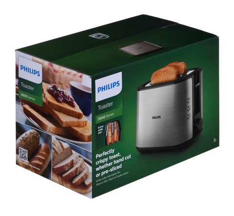 Toster Philips Viva Collection HD2650/90 (950W; kolor srebrny) Toster Philips Viva Collection HD2650/90 (950W; kolor srebrny)