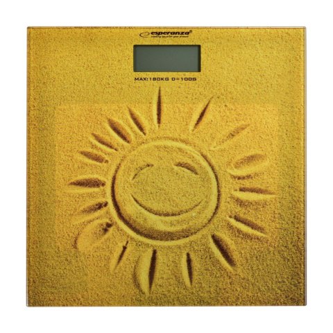 Waga łazienkowa Esperanza Sunshine EBS006 (kolor piaskowy) Waga łazienkowa Esperanza Sunshine EBS006 (kolor piaskowy)