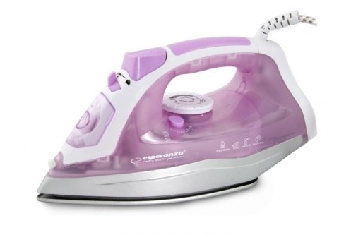 Żelazko parowe Esperanza TULLE EHI004 (2400W; kolor biały) Żelazko parowe Esperanza TULLE EHI004 (2400W; kolor biały)