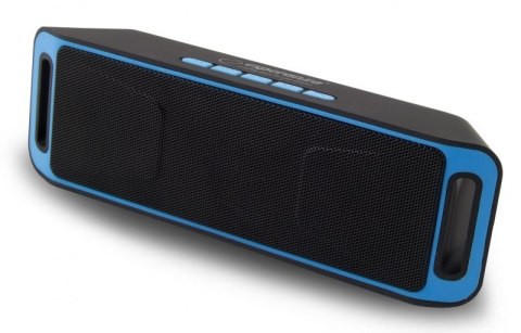 Głośniki bluetooth Esperanza FOLK EP126KB (kolor czarno-niebieski) Głośniki bluetooth Esperanza FOLK EP126KB (kolor czarno-niebieski)