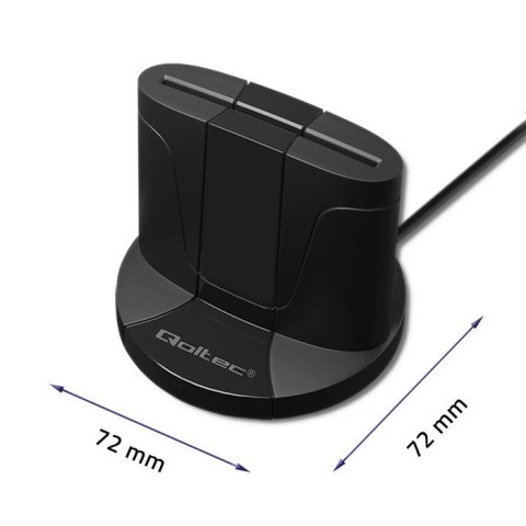 QOLTEC CZYTNIK CHIPOWYCH KART ID INTELIGENTNY | SCR-0632 | USB TYP C QOLTEC CZYTNIK CHIPOWYCH KART ID INTELIGENTNY | SCR-0632 | USB TYP C