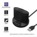 QOLTEC CZYTNIK CHIPOWYCH KART ID INTELIGENTNY | SCR-0632 | USB TYP C