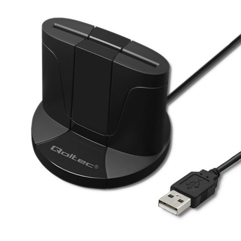 QOLTEC CZYTNIK CHIPOWYCH KART ID INTELIGENTNY | SCR-0632 | USB TYP C QOLTEC CZYTNIK CHIPOWYCH KART ID INTELIGENTNY | SCR-0632 | USB TYP C